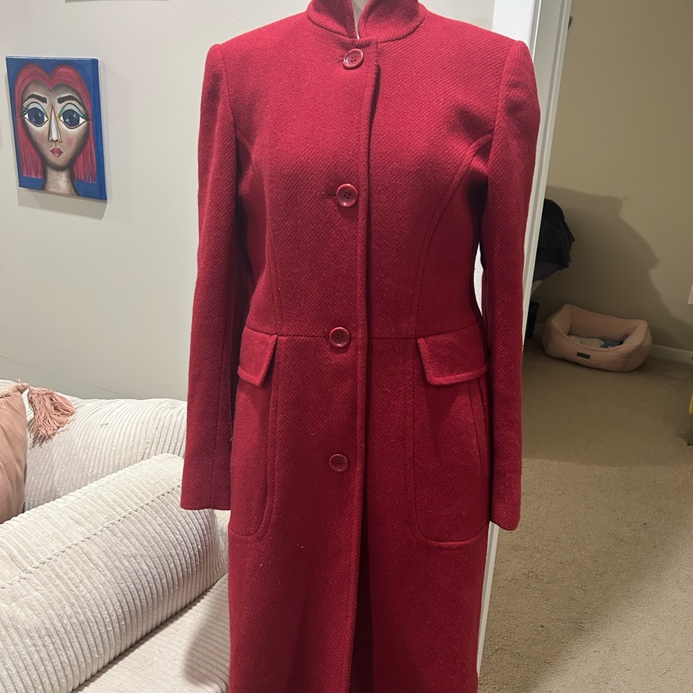 DKNY Red Women's Coat